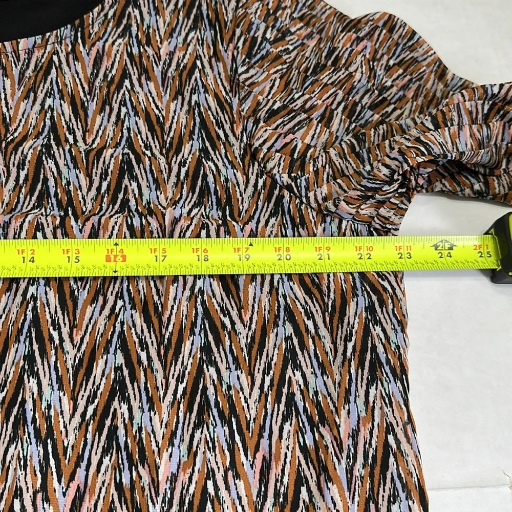 Xhilaration Women's XXLarge Dress Pleated Bell Sleeve Shift Swing Boho NWT‎
